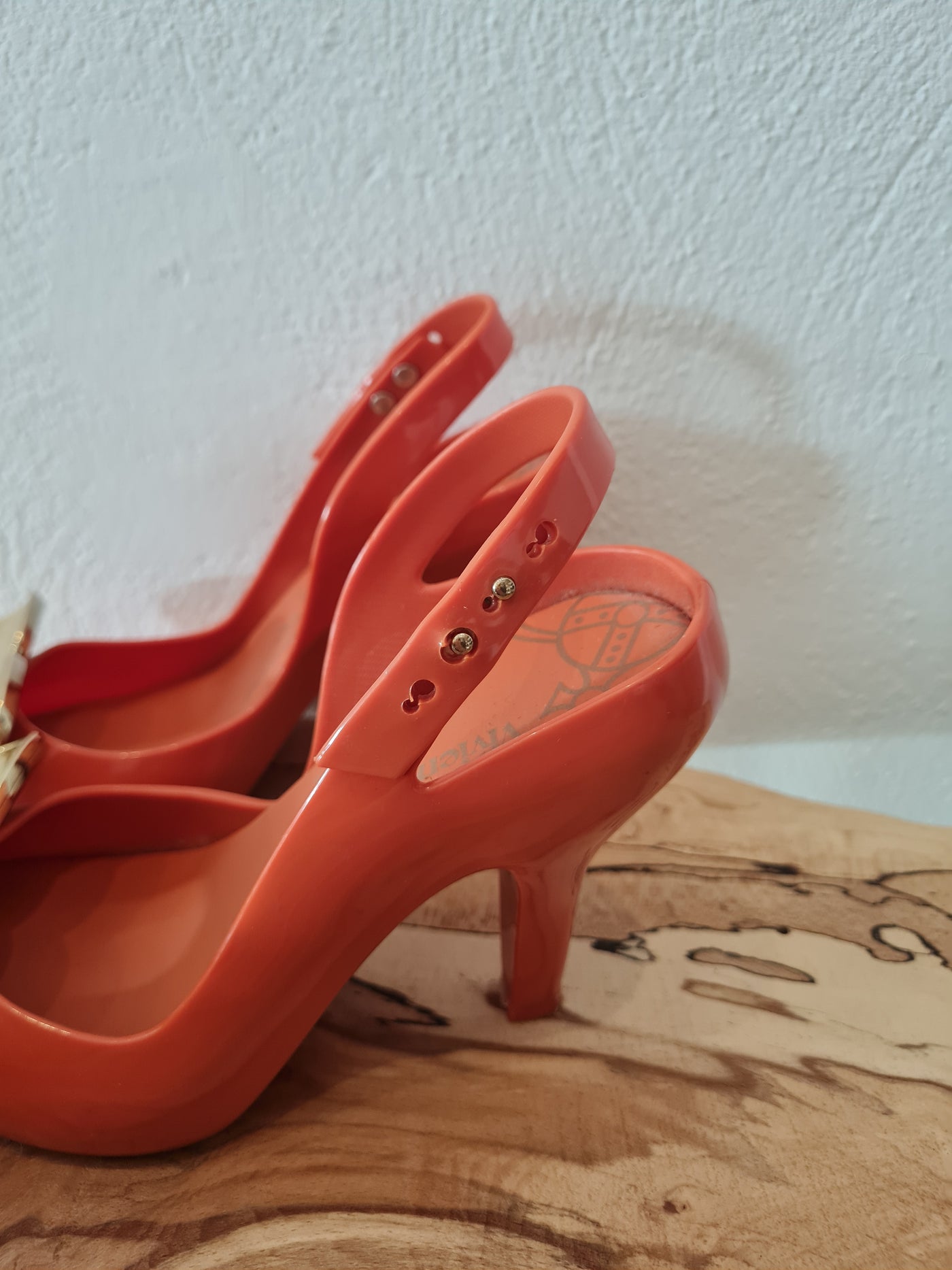 Vivienne Westood Orange Heels 4