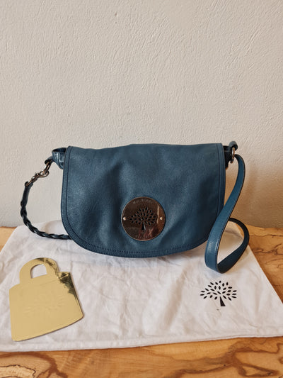 Mulberry Teal Daria Satchel