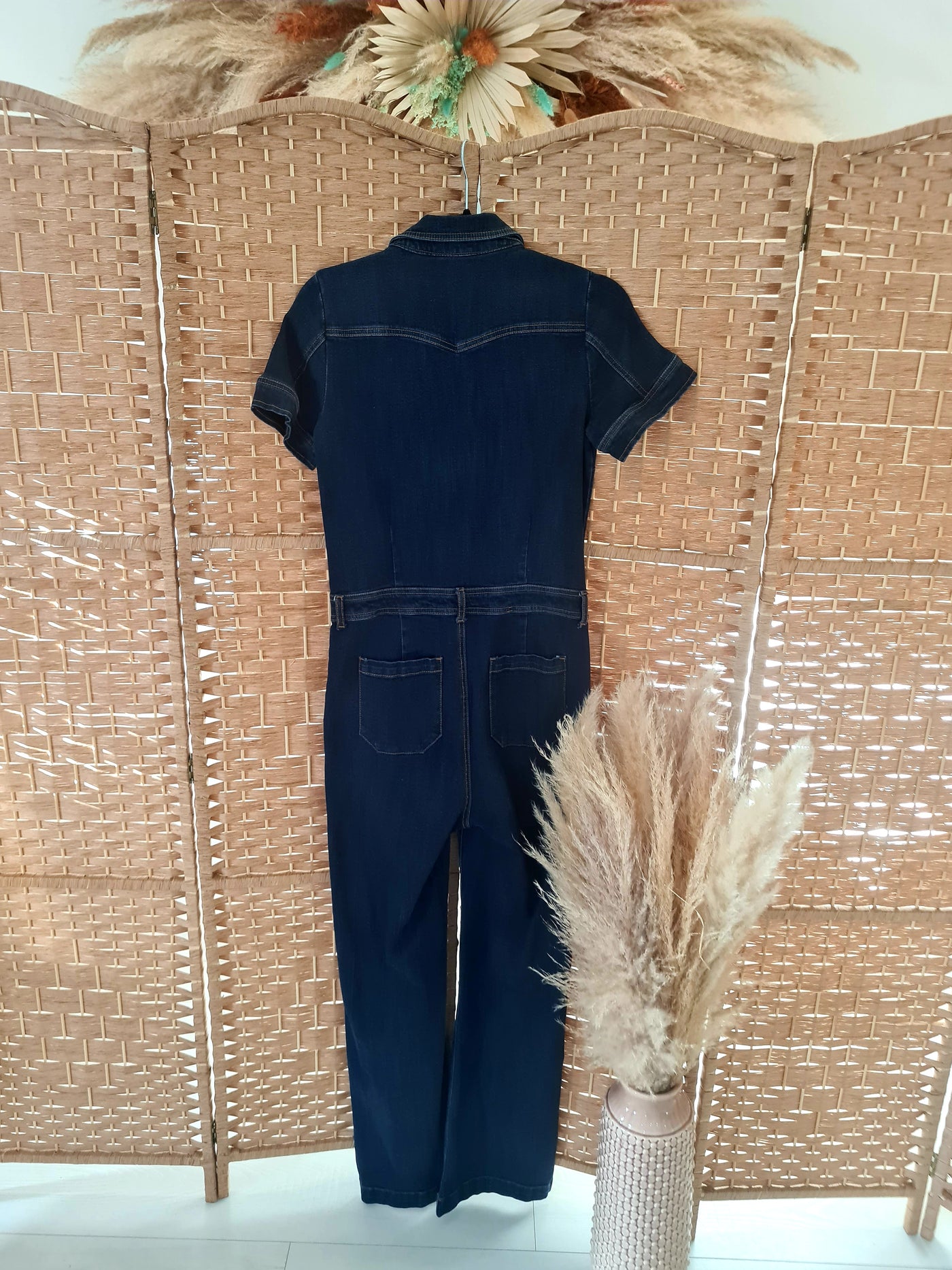 King Louie Dark Denim Jumpsuit 36