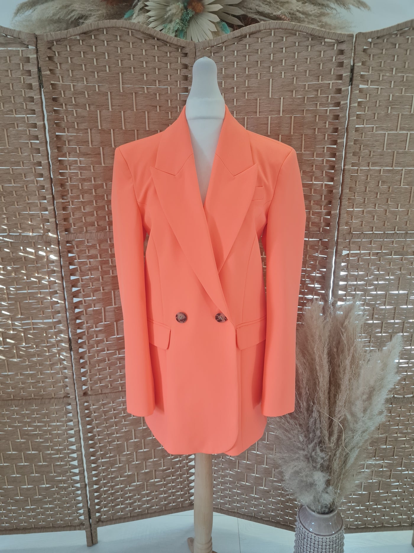 River island Coral Trouser Suit 8/6 New