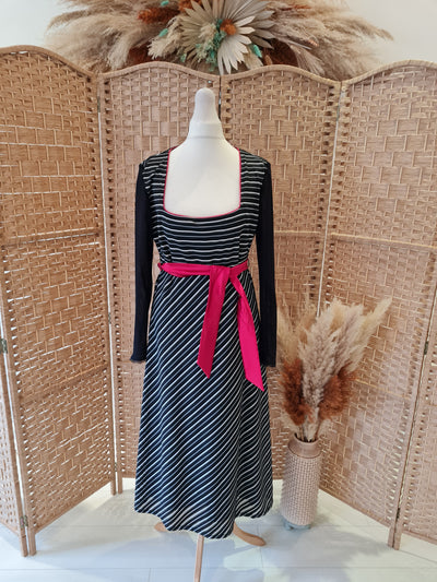 Blushing x Shelley Klassen Stripe Dress 14/16