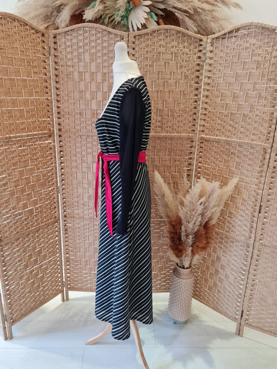 Blushing x Shelley Klassen Stripe Dress 14/16