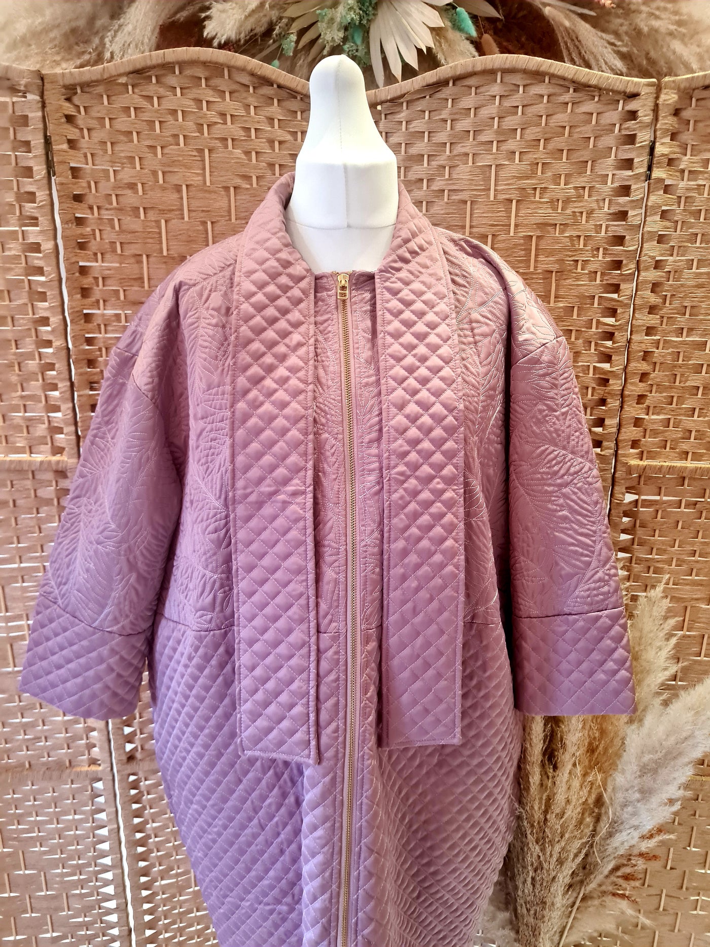 Day Birger Et Mikkelsen Dusky Pink Padded Coat New 44