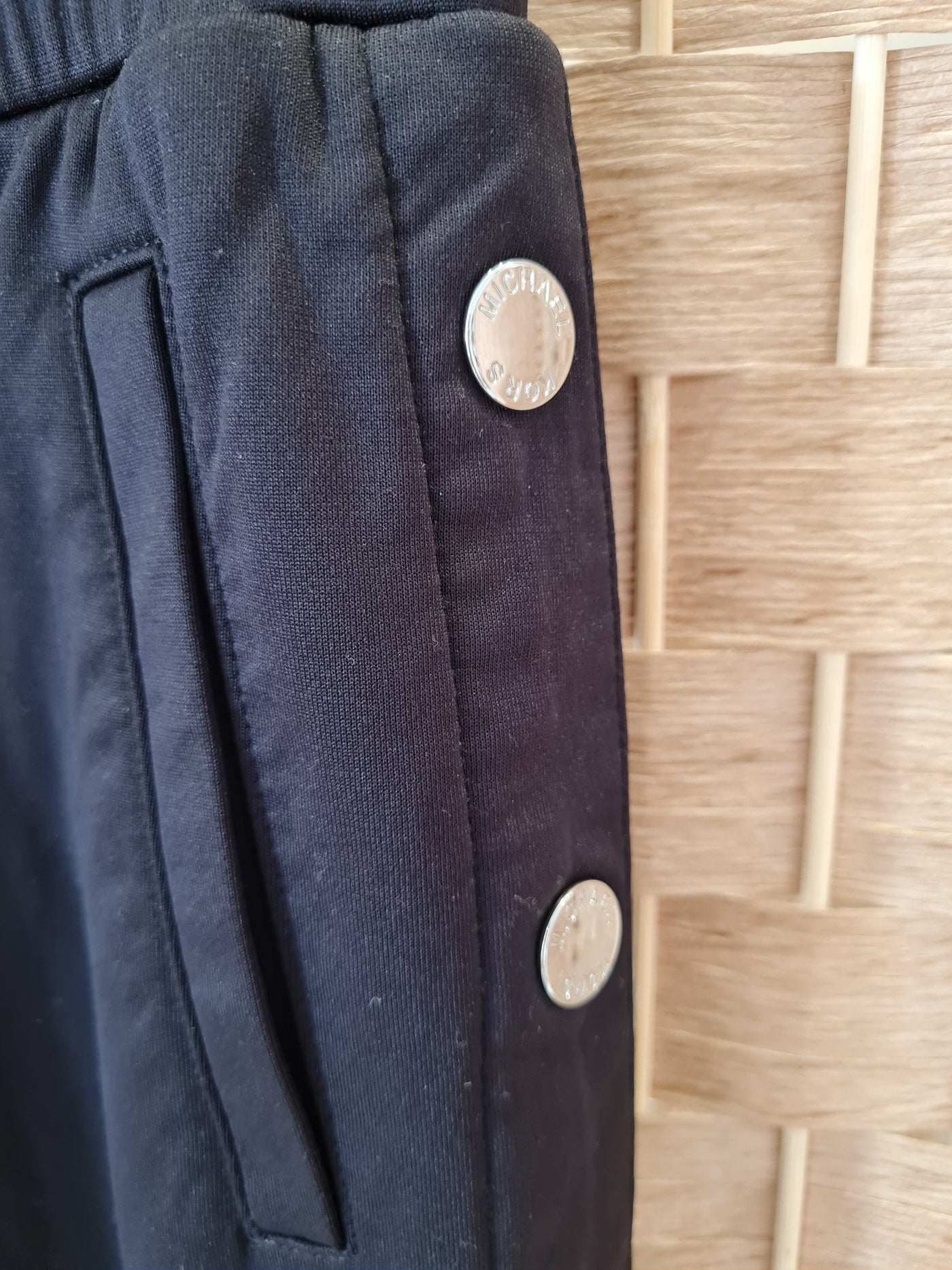 Michael Kors Black Button Trousers S