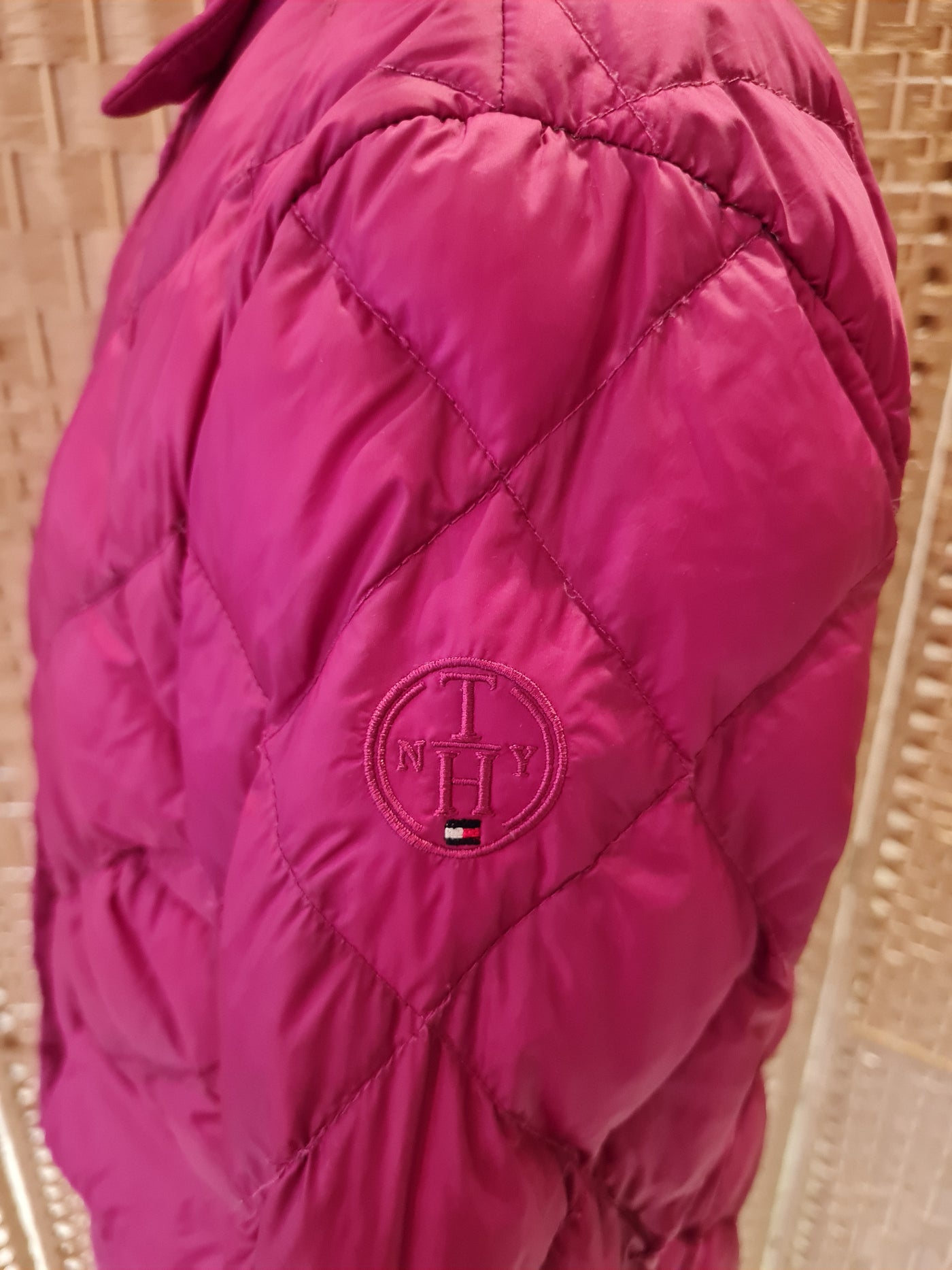 Tommy Hilfiger Pink Quilted Jacket M