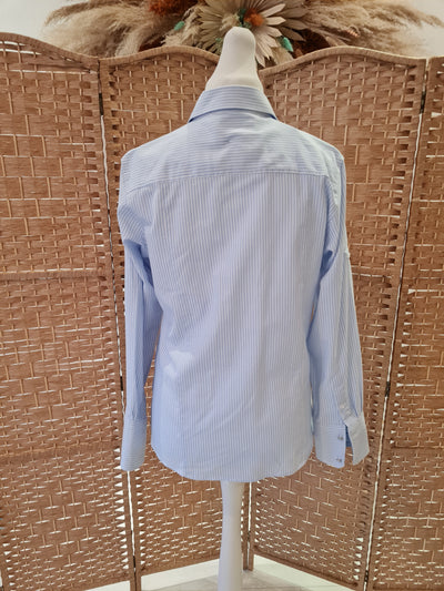 Rydale Blue stripe blouse 16