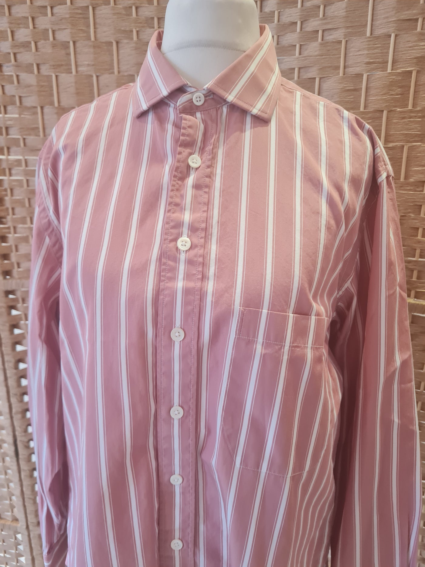 Pink Shirtmaker London Stripe Shirt 10