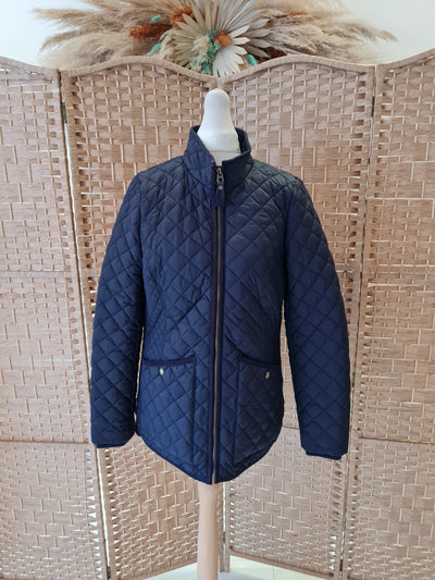 Joules Navy Jacket Size 10