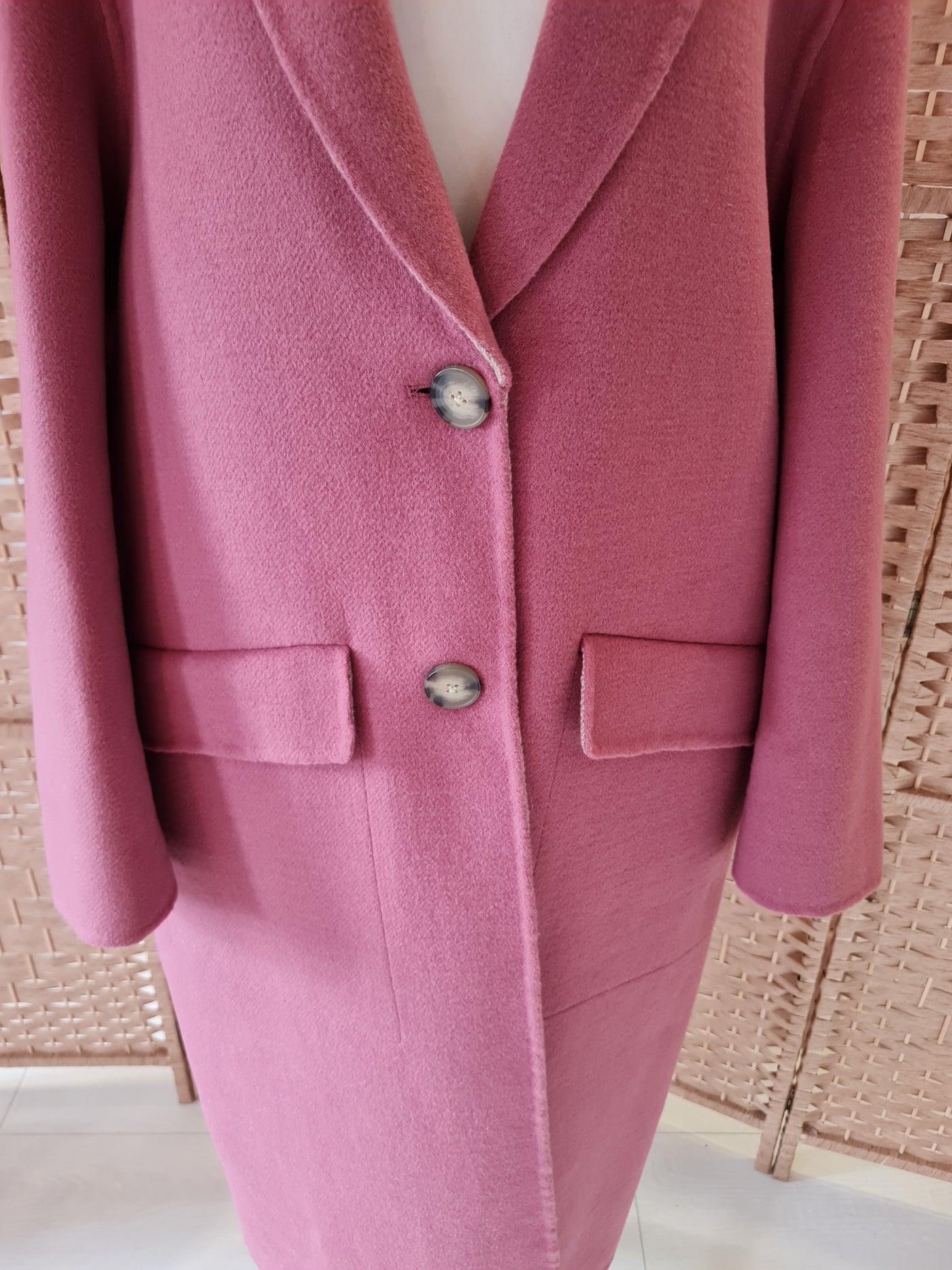 M&S Autograph Pink Coat Size 14 NWT RRP £119