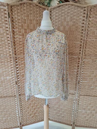 French Connection floral blouse 12
