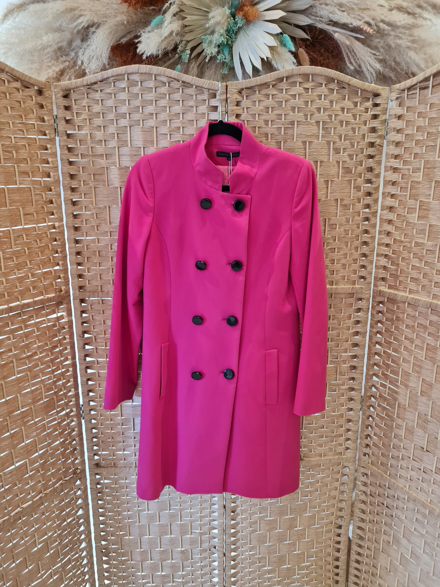 Patrick Mendes pink coat S