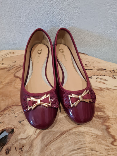 Dune Maroon Pump 6 new