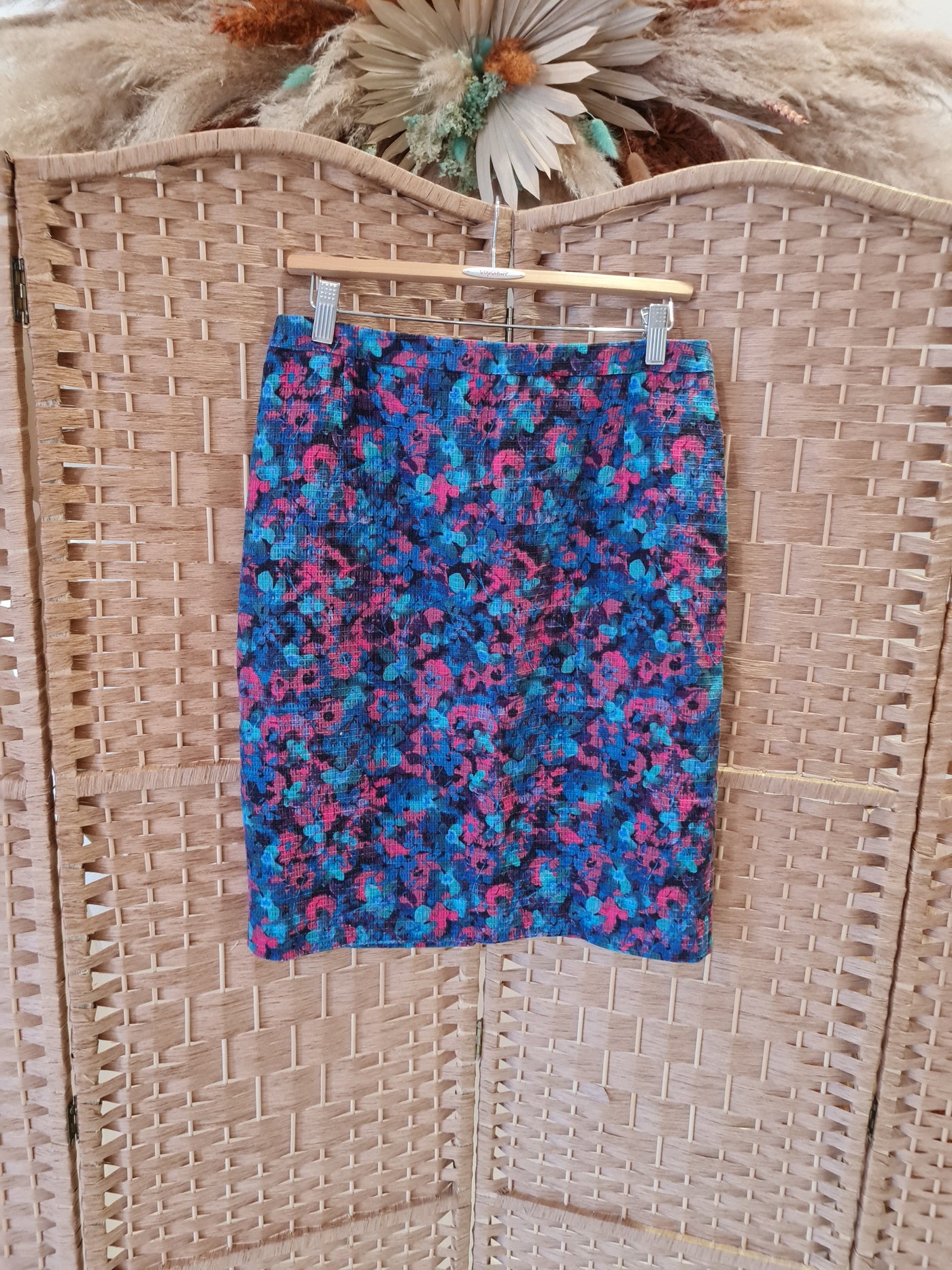 Jigsaw flower print skirt 10