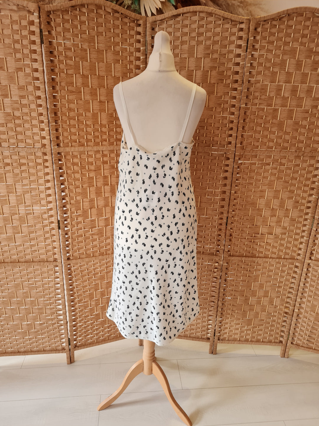 M&S Alexa Chung White/Black Sundress 10 RRP £39.50 – The Wardrobe
