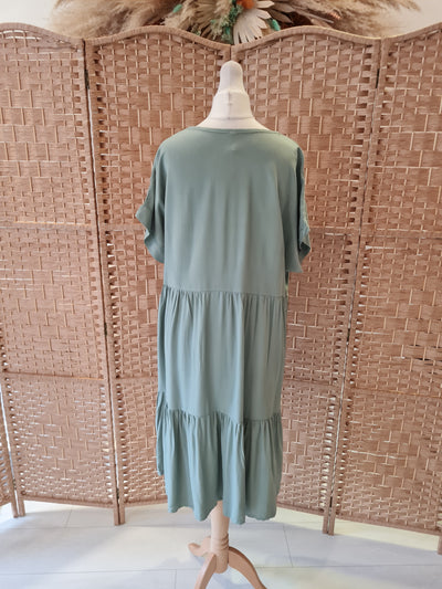Leali dress in khaki