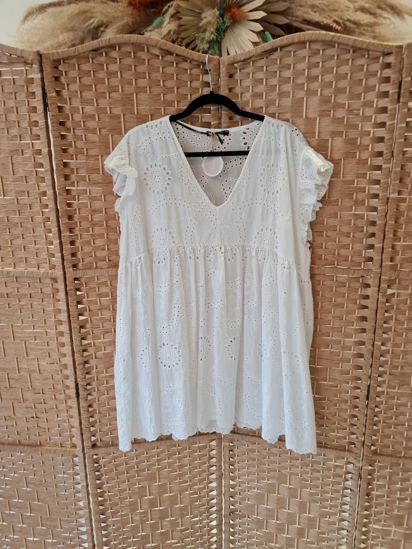 Willow tunic in white