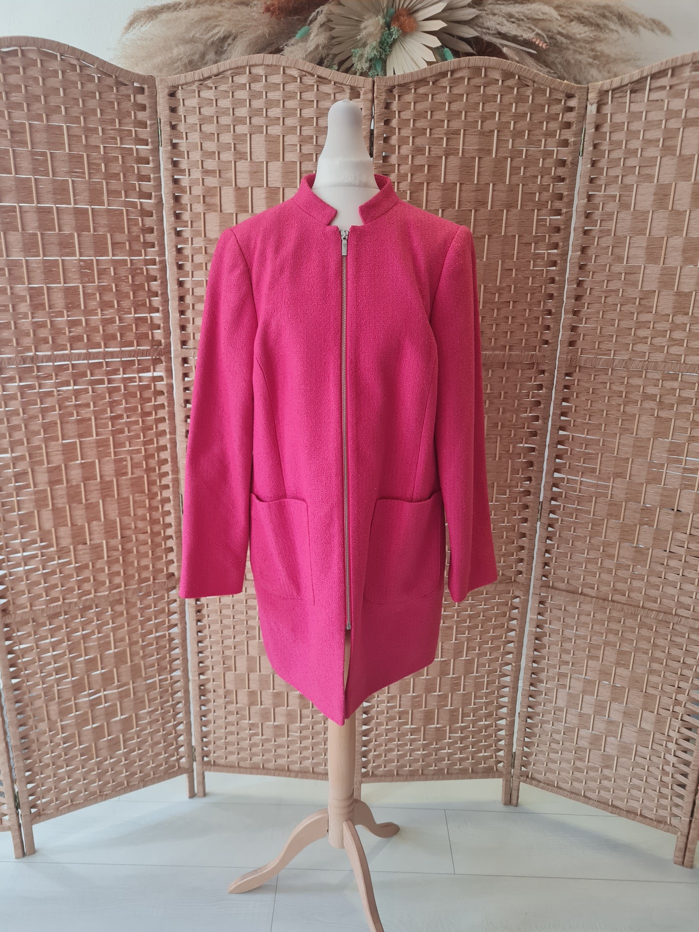 M&S pink coat 10 New RRP £69