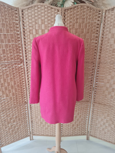 M&S pink coat 10 New RRP £69