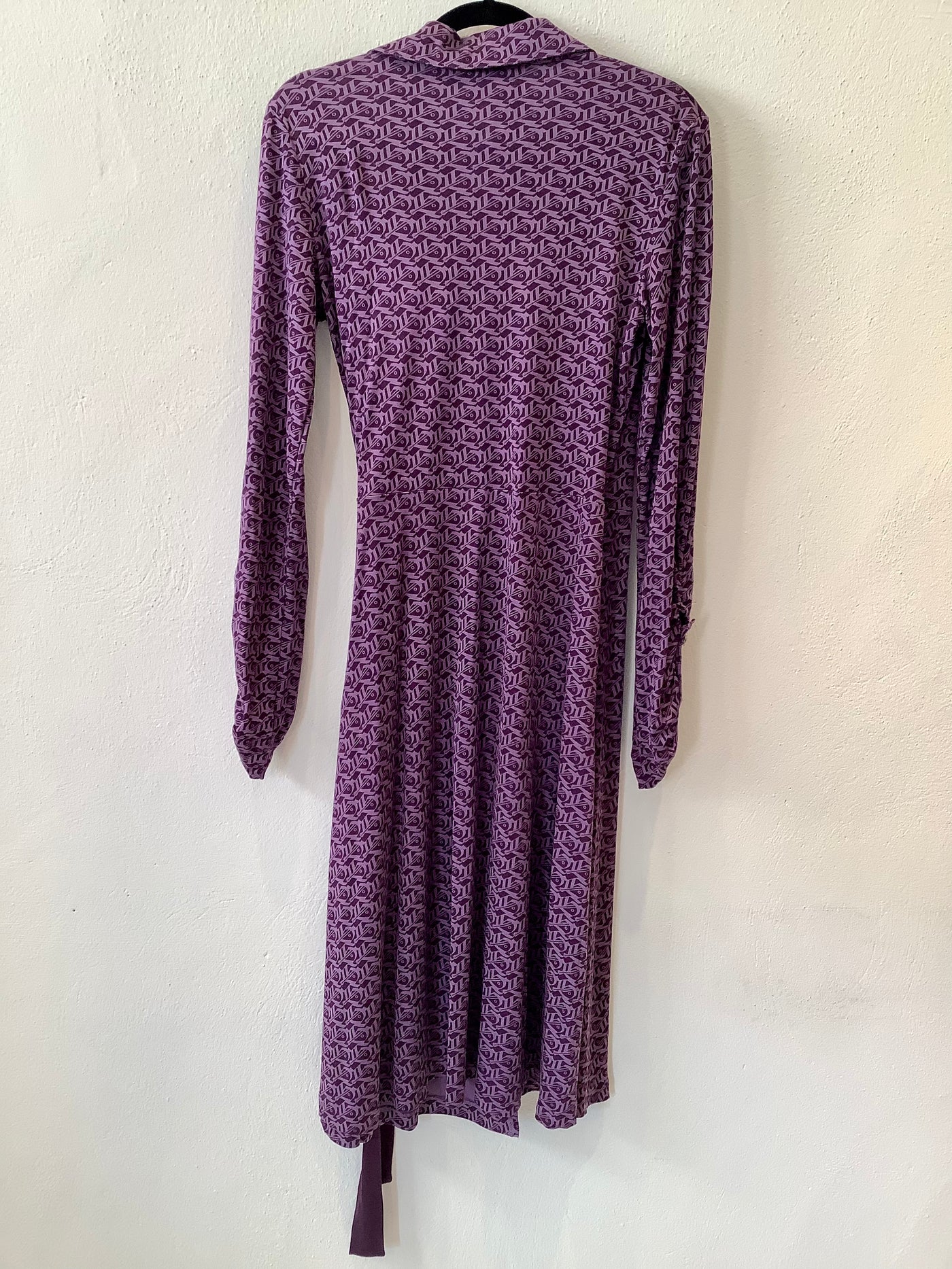 Guess Purple Wrap Dress