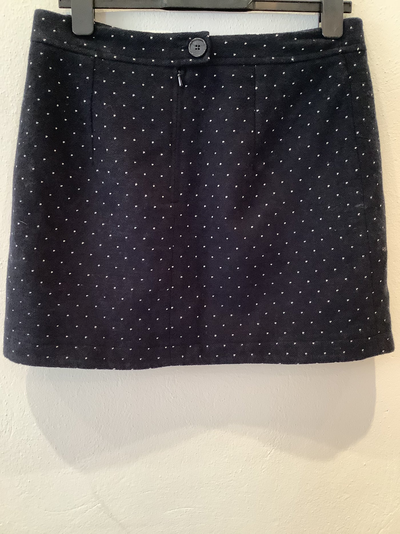 Boutique by Jaegar Navy Polka Dot Skirt Suit  Size 10