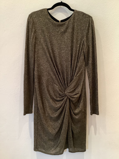 Ted Baker Gold/Black Dress Size Medium