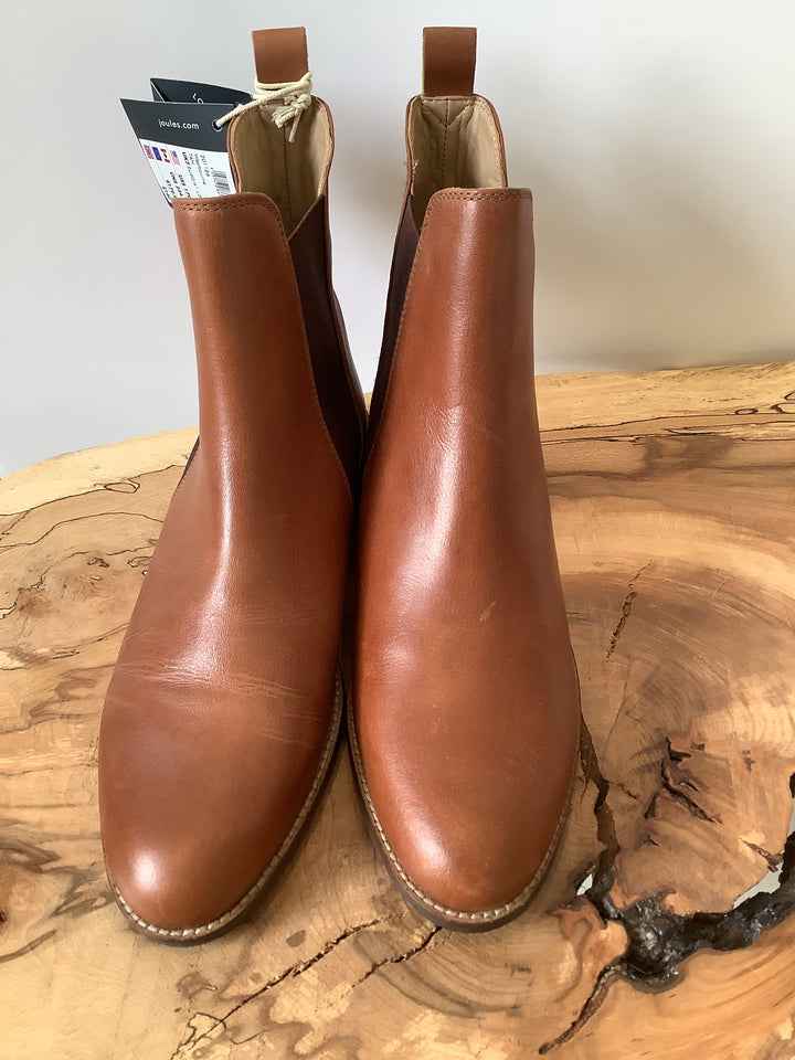 joules rose gold chelsea boots