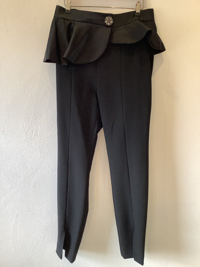 Zara Black Trouser with Belt