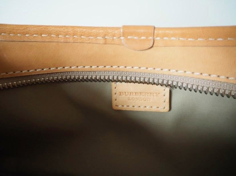 Burberry Blue Nova Check Leather strap
