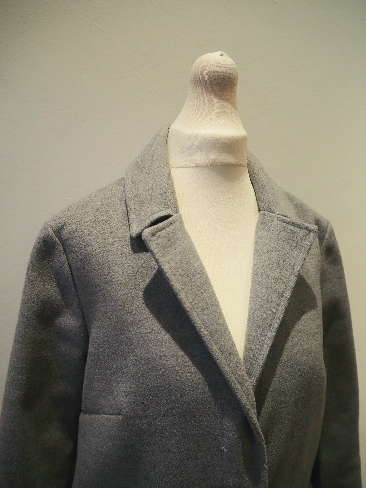 Topshop Grey Wool Coat 8