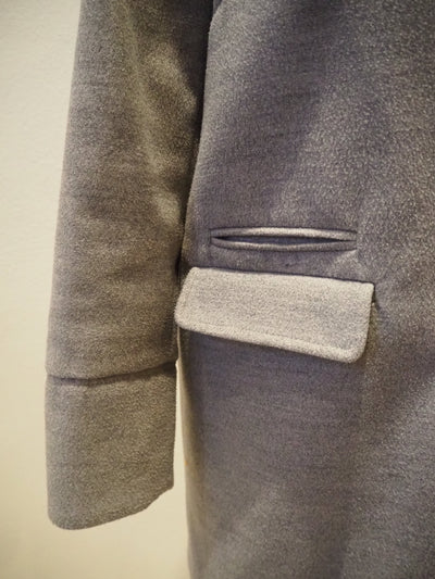 Topshop Grey Wool Coat 8