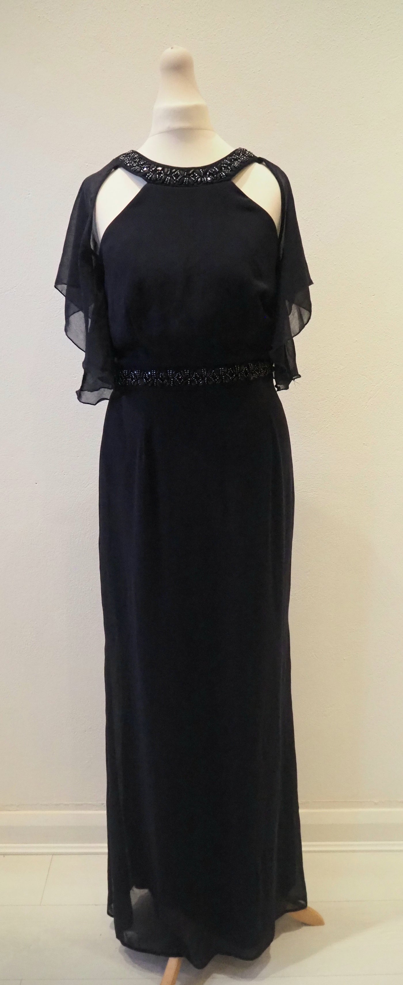 Little Black Dress Navy Maxi Dress Size 10