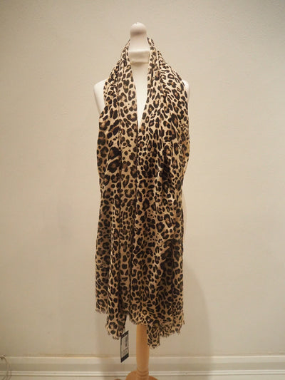 Soaked in Luxury Leopard Scarf NEW RRP £25
