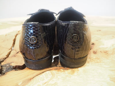 Moda In Pelle Patent Black Loafers 5