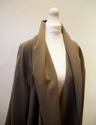 Isabel De Pedro Khaki Coat Size 16