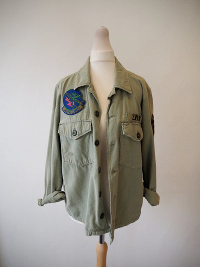 Zara Khaki Overshirt M