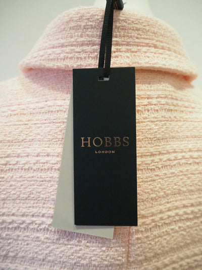 Hobbs Pink Cropped Jacket 12 New RRP £179
