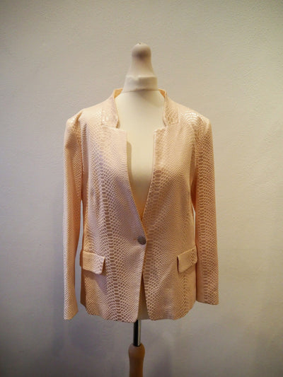 Hongo Blush Snake Trouser Suit Size 14