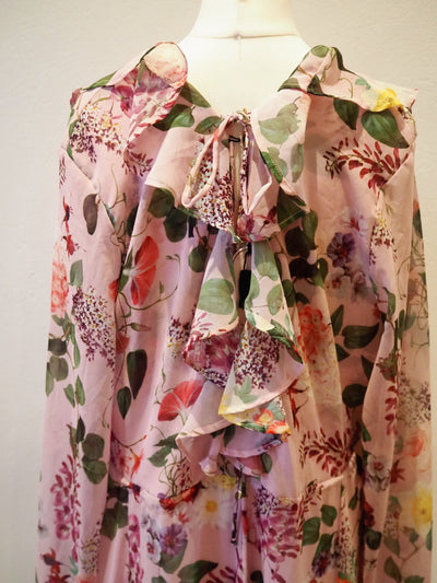 Guapa Pink Floral Maxi Size Large (New RRP £154)