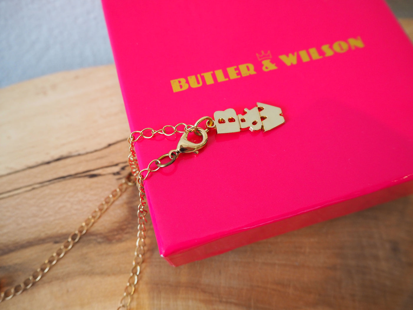 Butler & Wilson Multistrand Charm Necklace