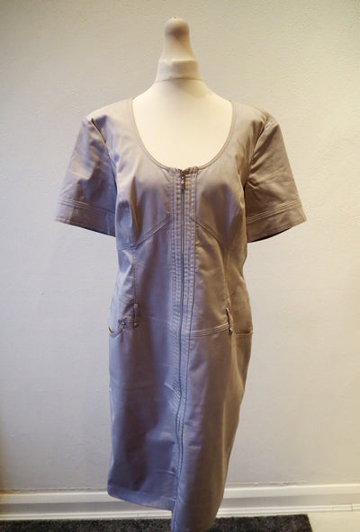 Apanage Grey Zip Dress 14