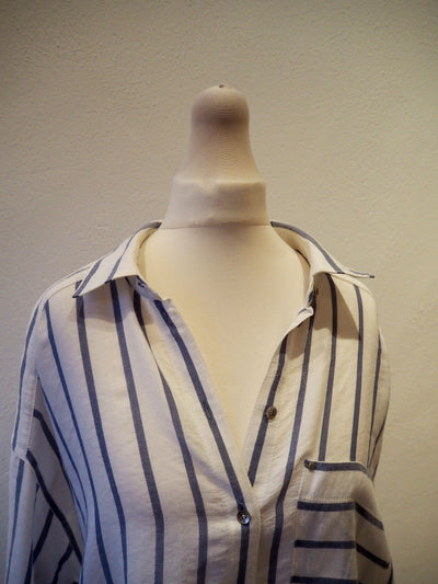 Gelco White stripe Shirt 14
