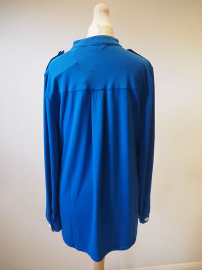 Julien McDonald Blue Blouse 14 NEW with tags