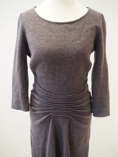 Issa London Grey Wool Dress Size 10