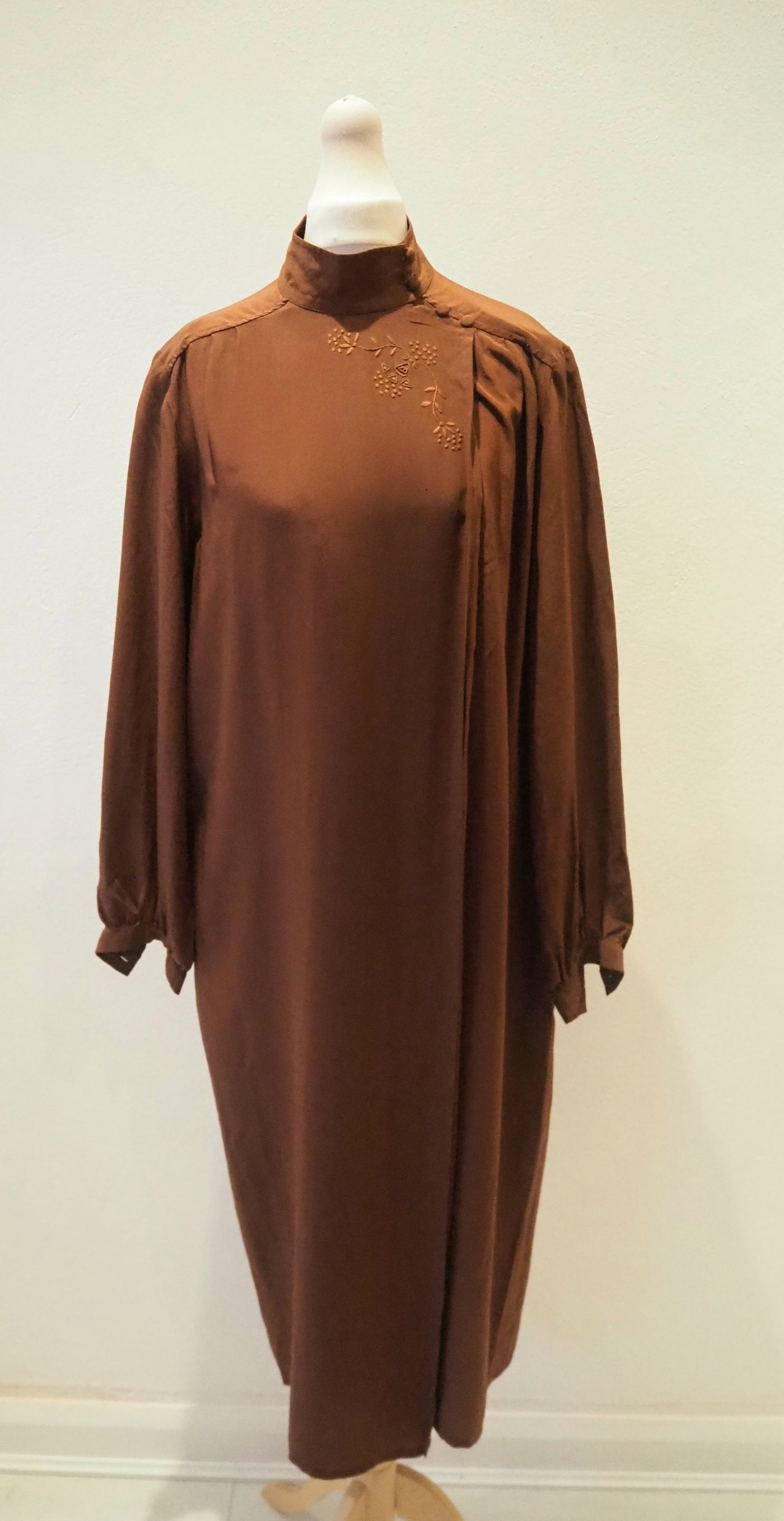 Wallis Brown Silk Kimono 12