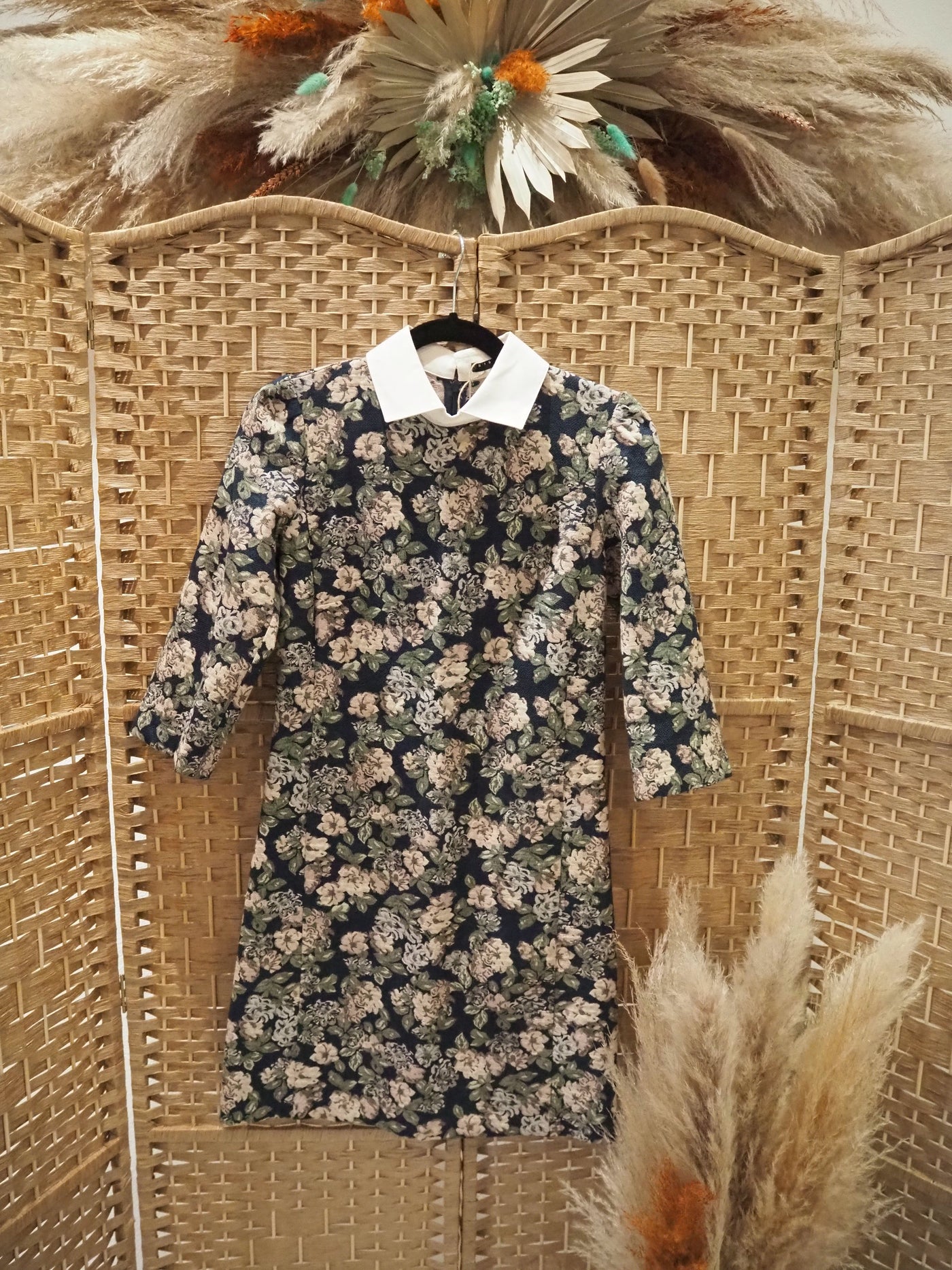 Sisley Printed Collar Dress S