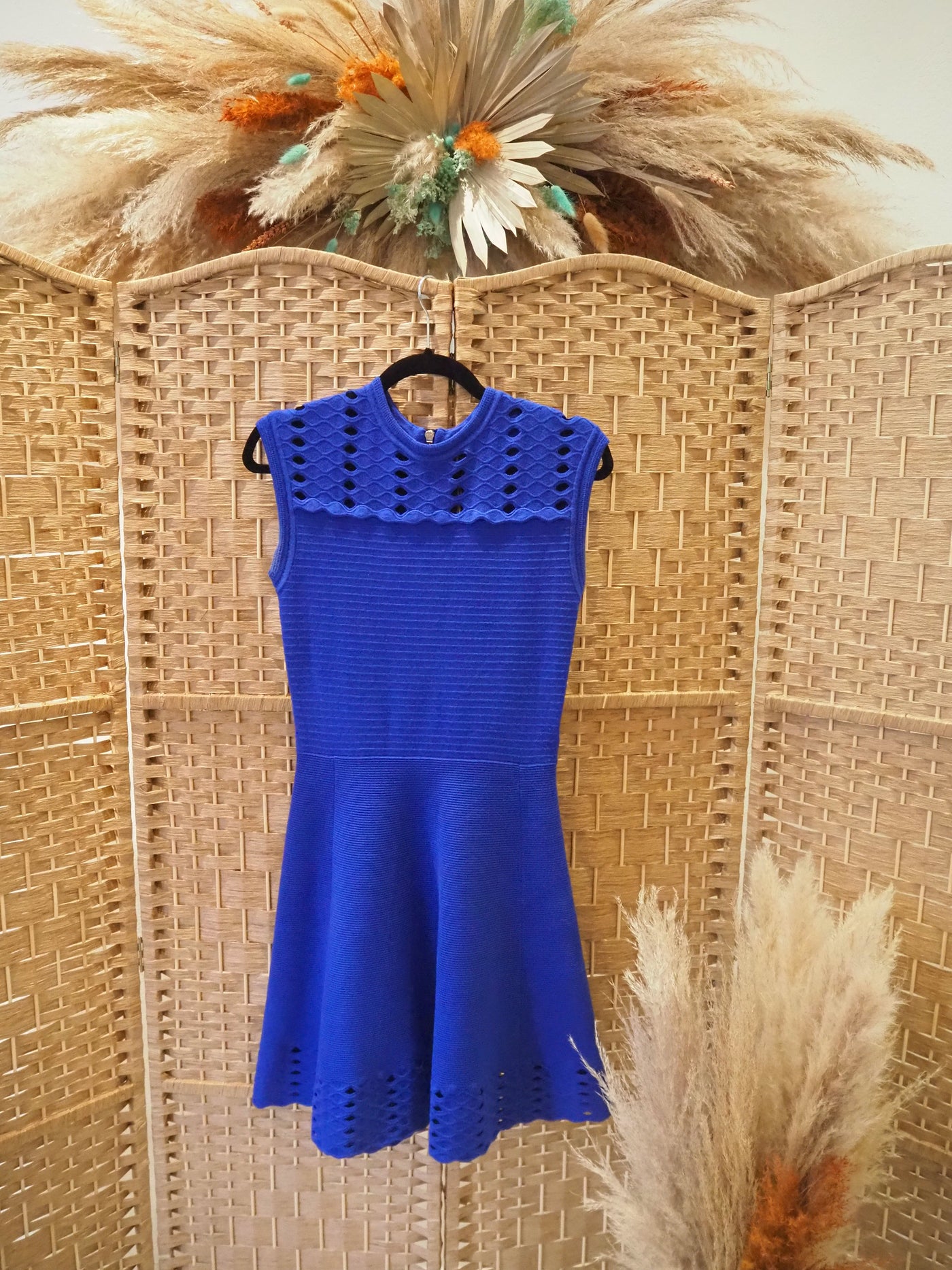 Ted Baker Royal Blue Knitted Dress 2