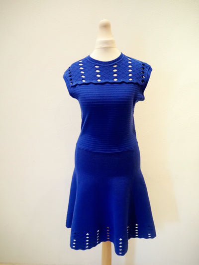 Ted Baker Royal Blue Knitted Dress 2