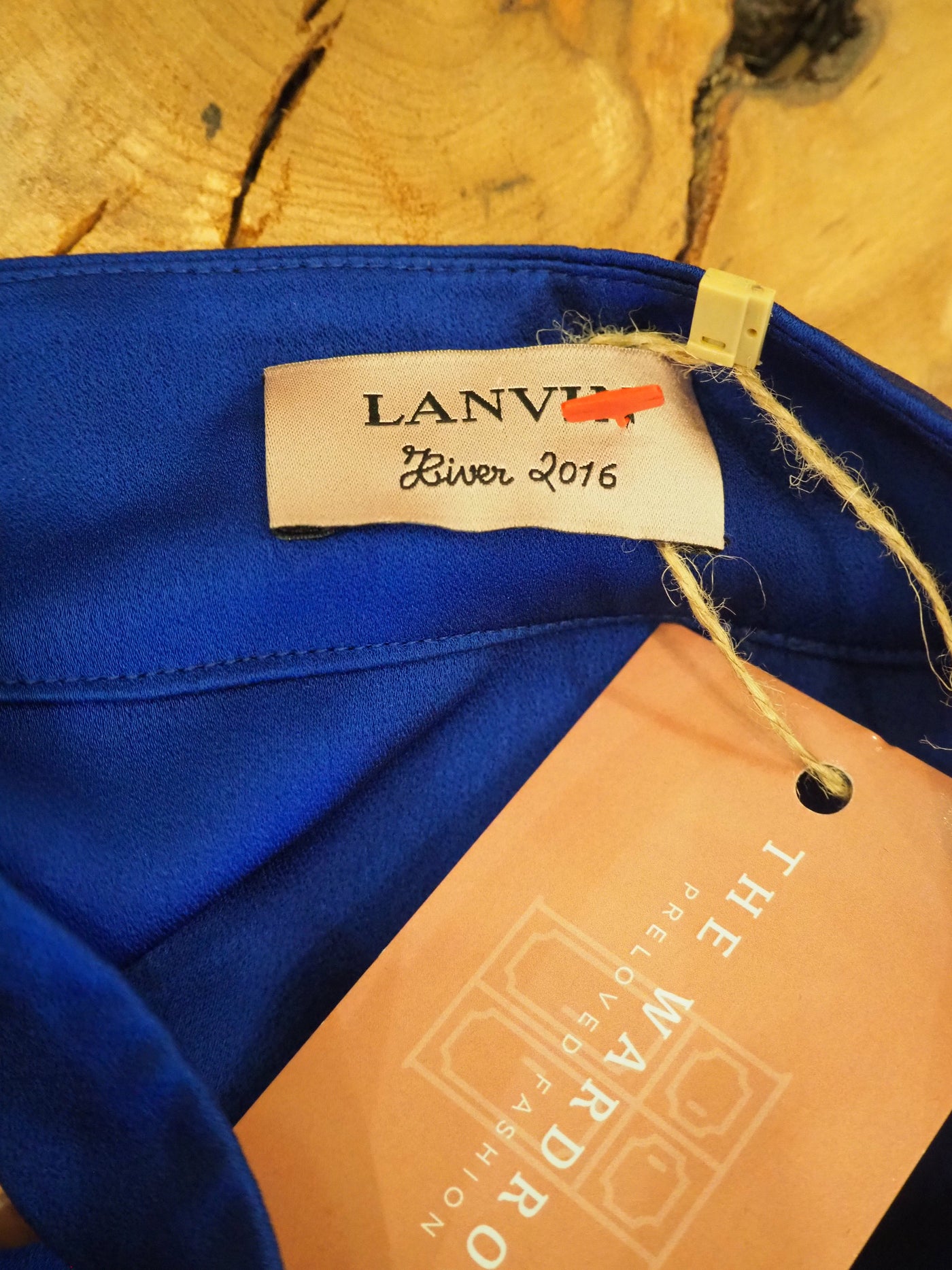 Lanvin Royal Blue Shirt Dress Size 40