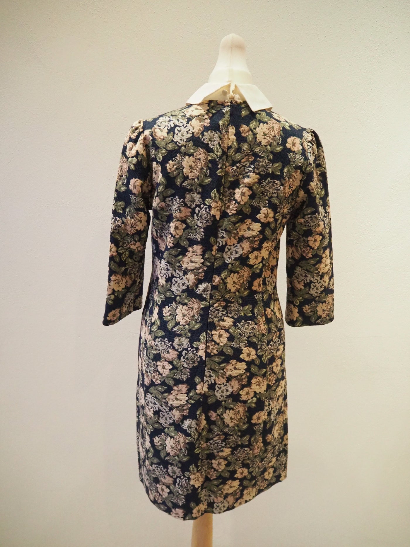 Sisley Printed Collar Dress S